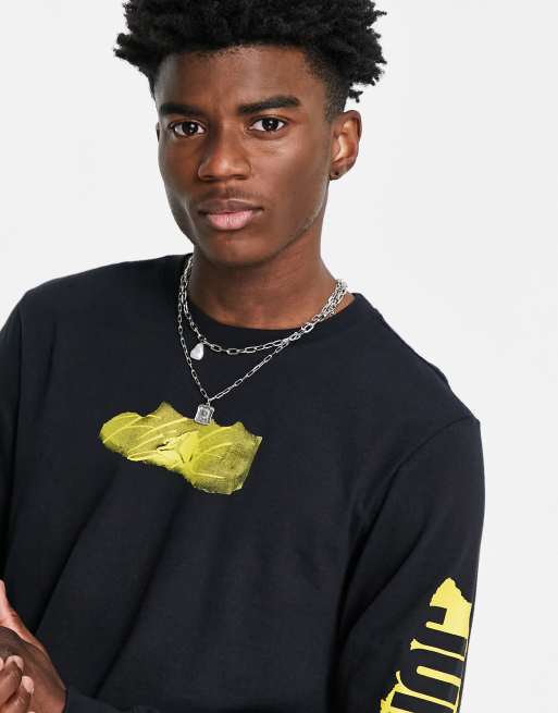 Jordan - T-shirt à manches longues et imprimé Jumpman sur la manche - Noir , 3 de 4