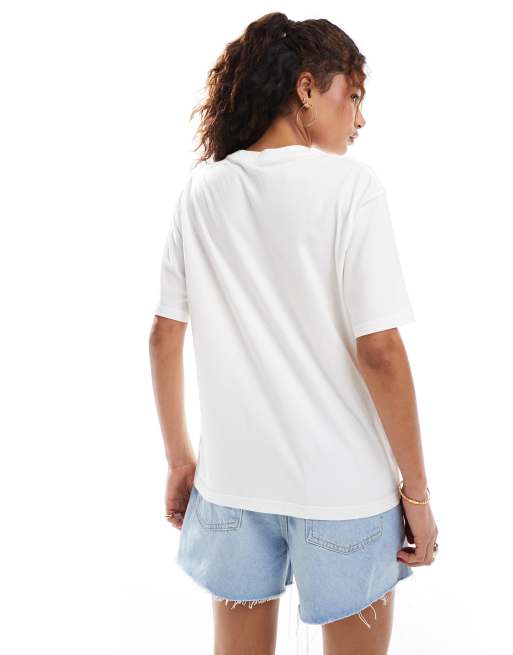 Jordan - T-shirt bianca con stampa di anelli sul retro, 3 di 4