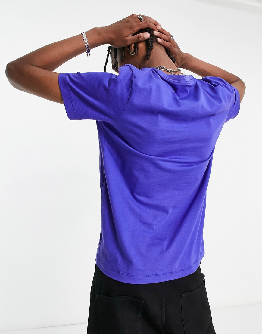 T-shirt con logo Jumpman color concord-Grigio - Jordan T-shirt donna  - immagine2