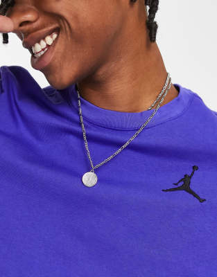 T-shirt con logo Jumpman color concord-Grigio - Jordan T-shirt donna  - immagine3