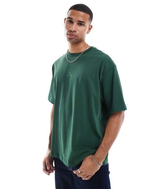 Jordan t-shirt in khaki - view 1