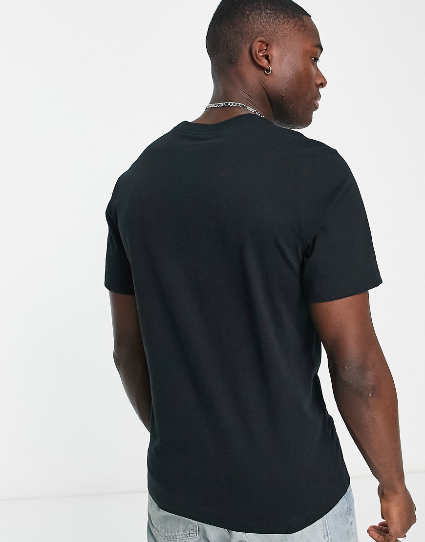 T-shirt nera con foto-Nero - Jordan T-shirt donna  - immagine2