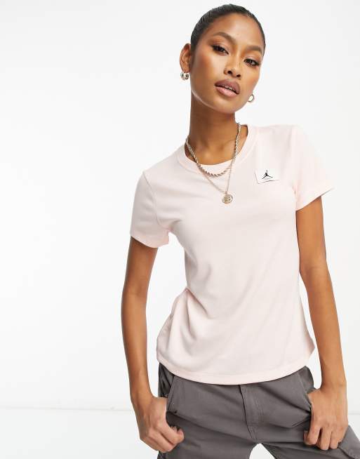 Jordan - T-shirt slim rosa atmosphere