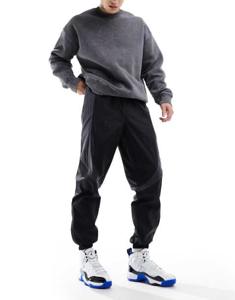 Shop Online Men's Fleece Jogging Bottoms XXL Track Pants Black, Two Side  Zip Pockets Cuffed Hem Trouser Tracksuit