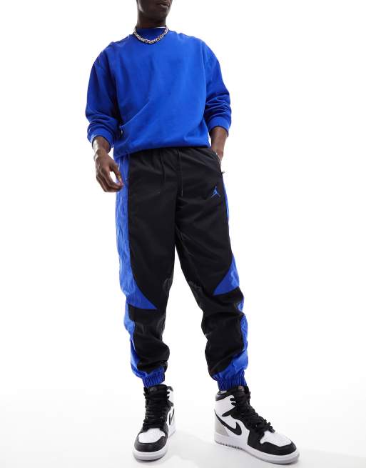 Black and blue joggers sale