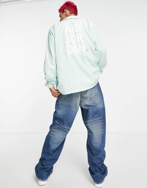 Jordan – Trainerjacke in Minzgrün 