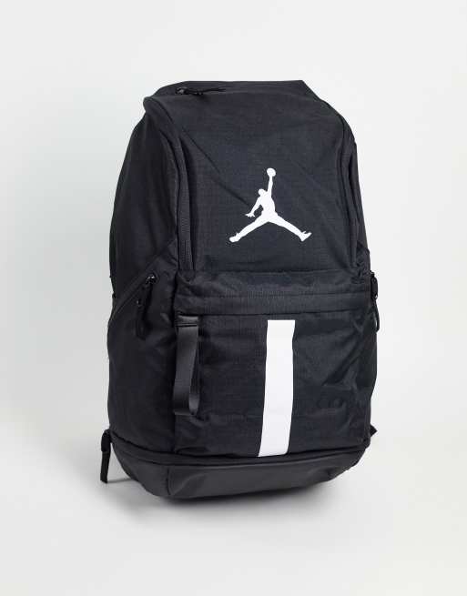 beruset Kriminel flydende Jordan Velocity backpack in black ripstop | ASOS