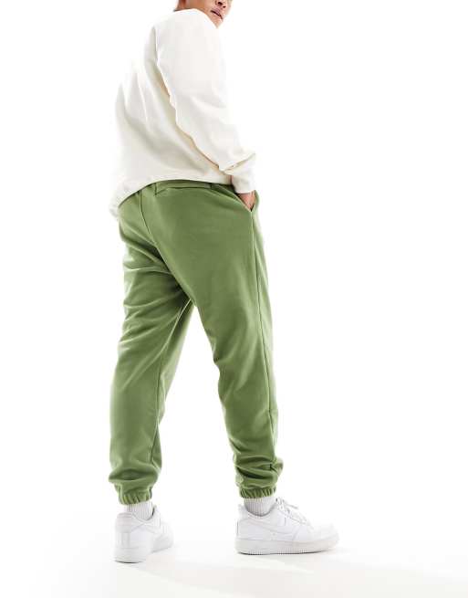 Olive green store jordan joggers