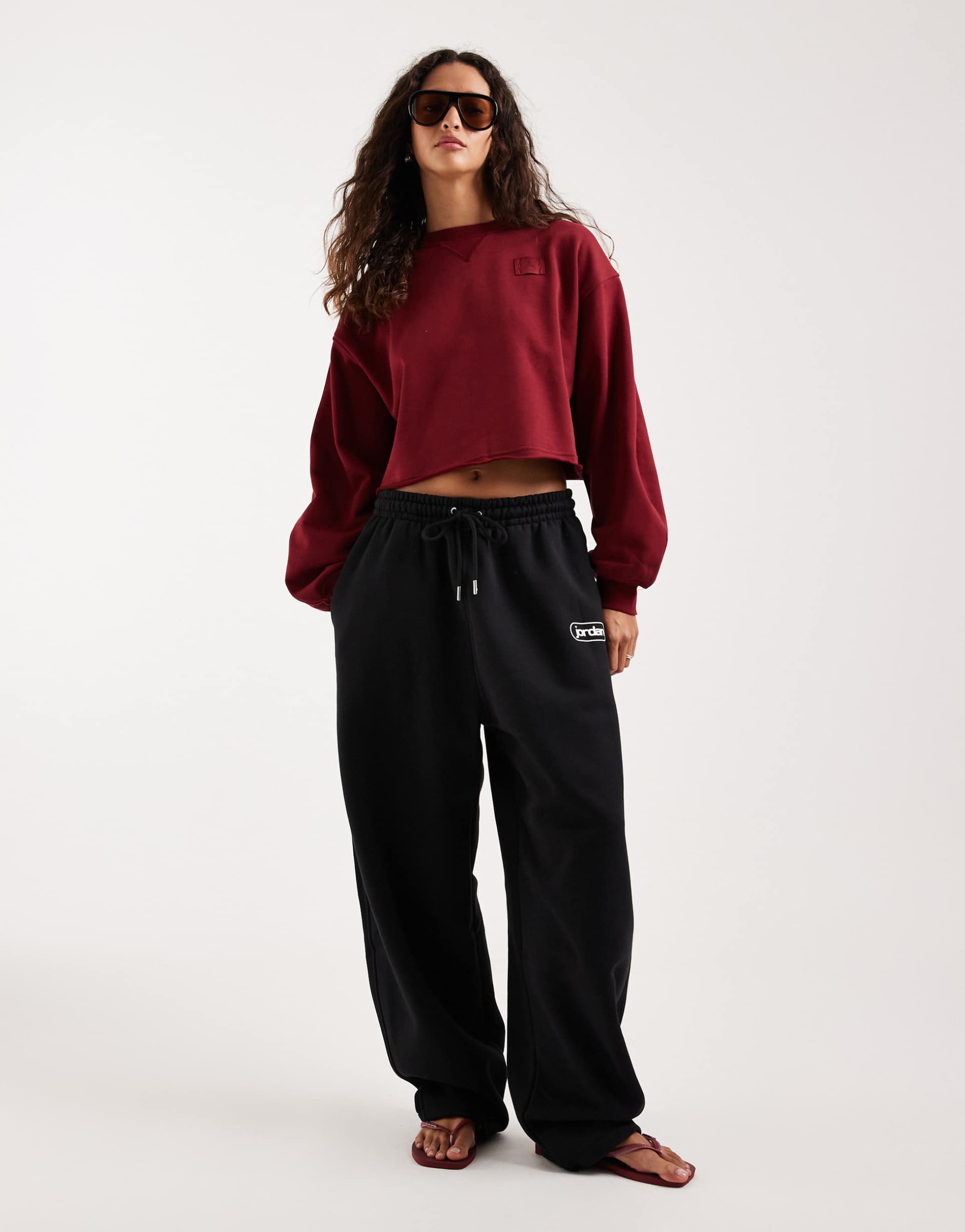 jordan woven pants in black