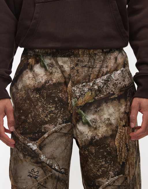 Jordan woven trousers in real tree camo, 5 of 5