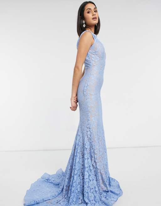 Bardot light blue lace hot sale dress