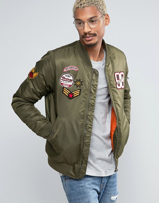 Juice | Juice Bomber Jacket with Patches