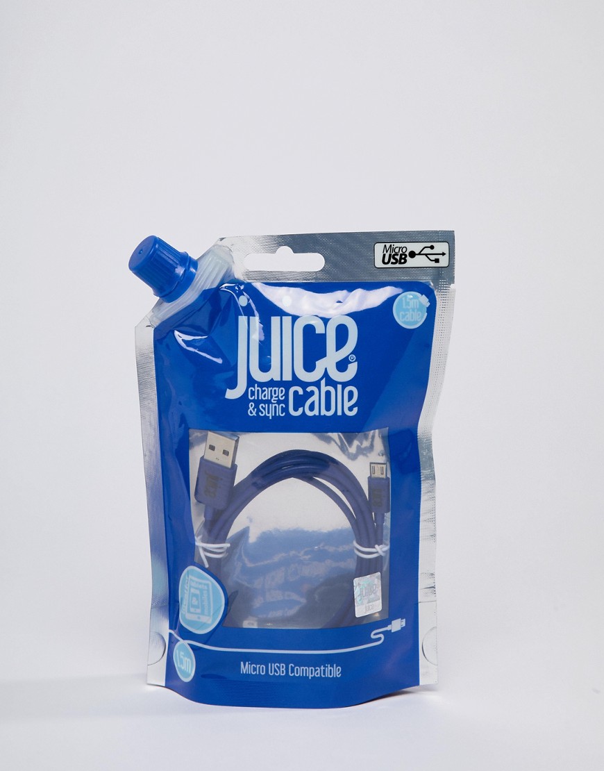 Juice - Cavo micro USB 1.5M blu navy