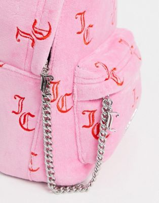 juicy couture velvet mini backpack