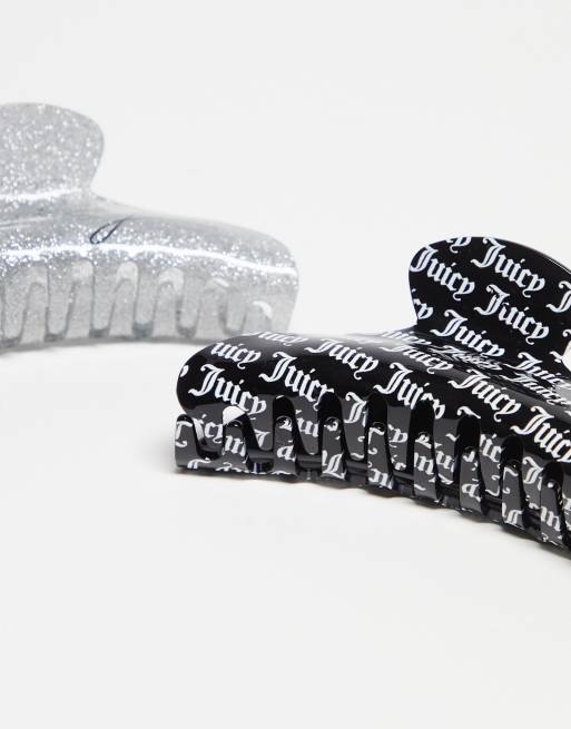 Juicy Couture 3 pack diamante hair claw clip in multi, 2 of 4