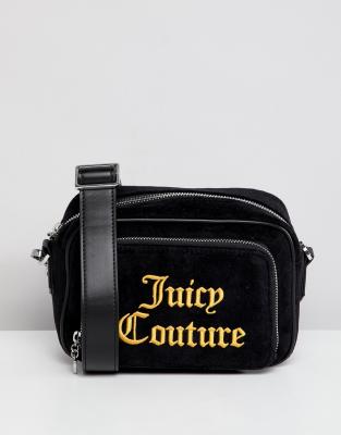 juicy couture black crossbody bag