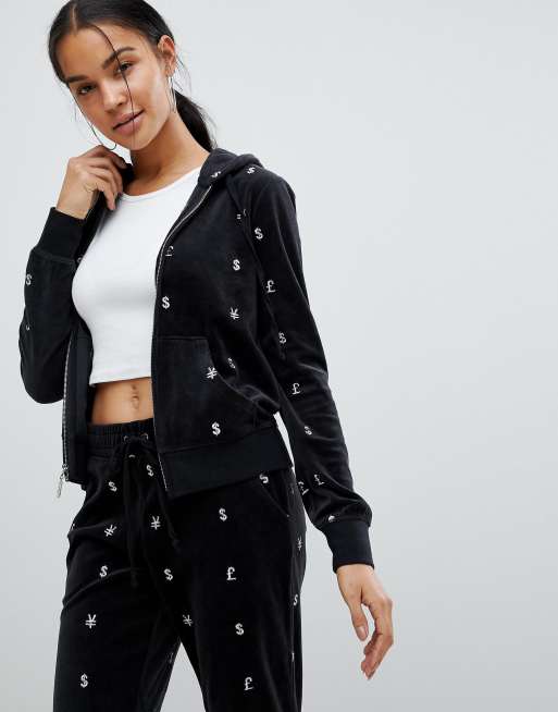 Juicy couture store black label tracksuit