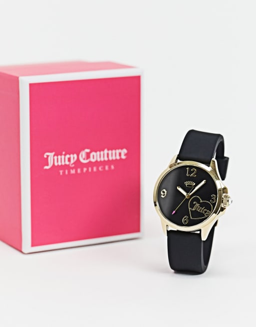 Juicy Couture Black Watch with Crown Logo Detail | ASOS