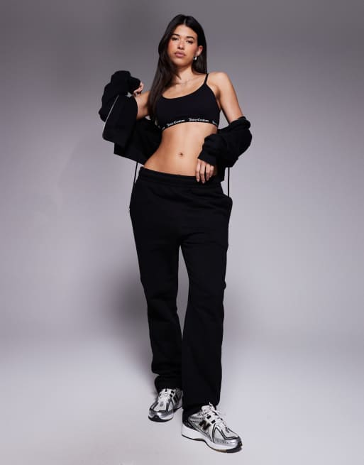 Juicy Couture - Brassière a triangolo nera, 2 di 4