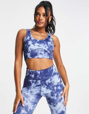 Juicy Couture printed bralet co-ord in multi - ASOS Price Checker
