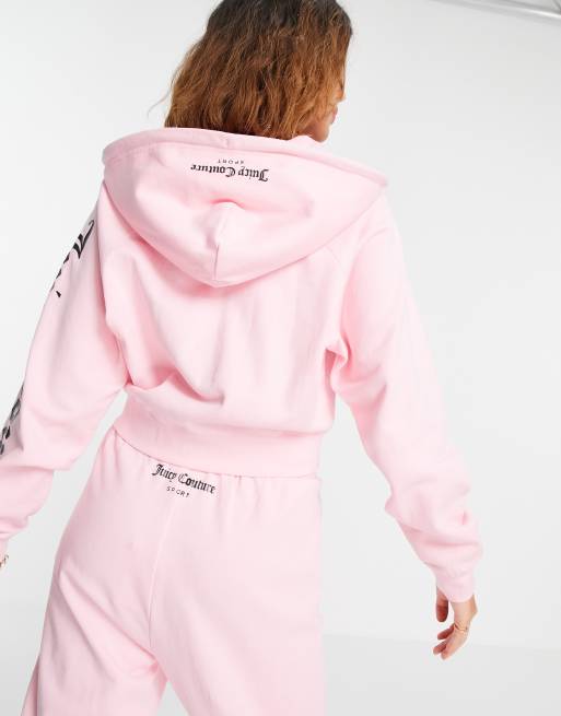 Juicy couture store cropped hoodie