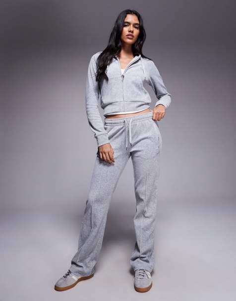Juicy Couture co-ord track pant in grey - view 1