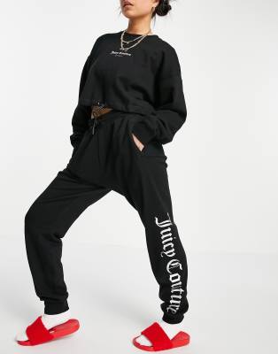 black juicy couture tracksuit
