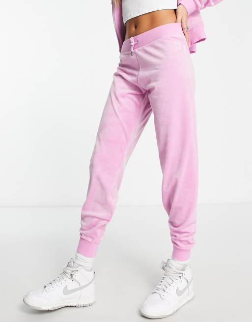 Juicy Couture Embroidered Vintage Jogger Womens Pants Pink 110022359A0262 –  Shoe Palace