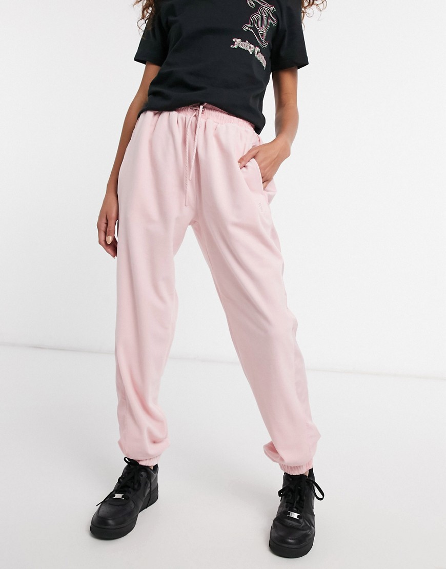 Juicy Couture CO-ORD VELOUR SWEATPANTS IN PINK