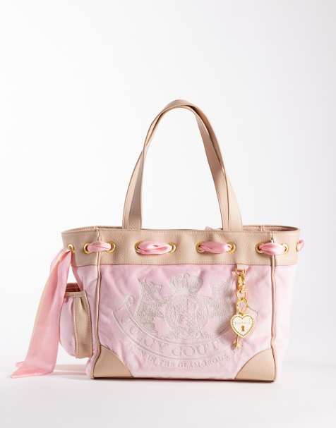 Juicy Couture - Daydreamer - Sac porté épaule style années 2000 - Rose - view 1