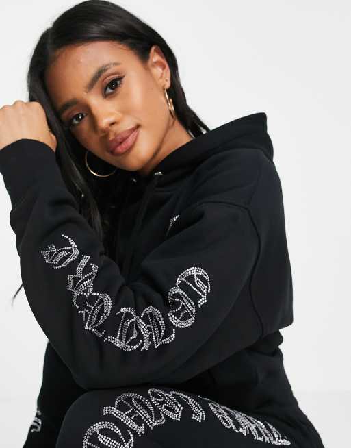 Juicy couture cropped hoodie hotsell