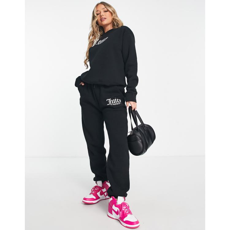 Black juicy best sale couture sweatsuit