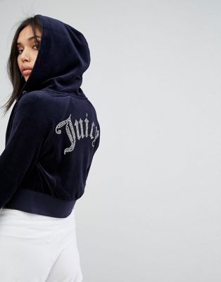 juicy couture cropped tracksuit