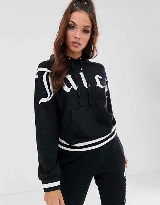 Juicy Couture gothic logo hoodie