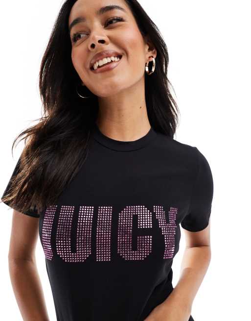 Juicy Couture Impact juicy logo in black
