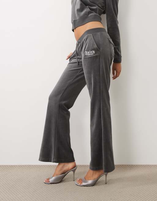 Juicy Couture - jogger negro con logo Caisa regal rebelle de talle bajo, 3 de 5