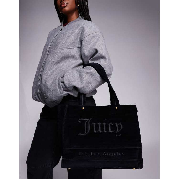 Juicy Couture larger shopper bag in black | ASOS