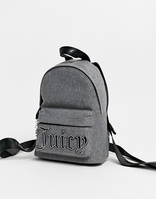 Juicy Couture logo backpack in grey