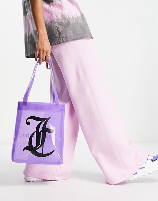 Juicy Couture logo bag in lilac