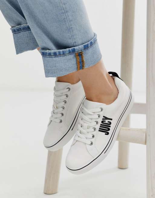 Juicy couture store white sneakers