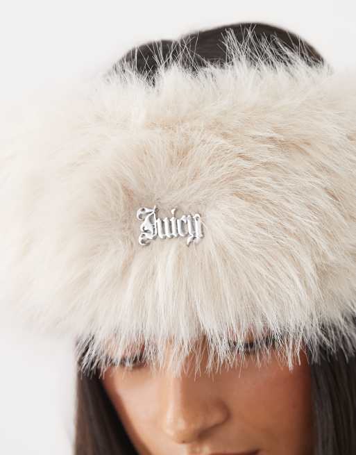 Juicy Couture logodiadem i beige, 2 av 3