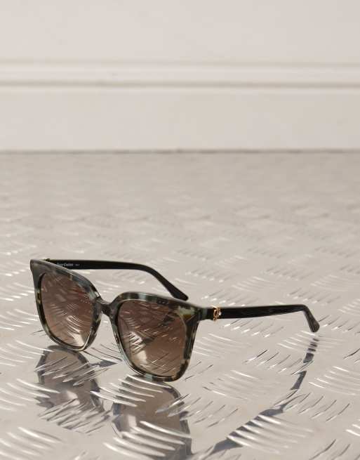 Juicy Couture - Lunettes de soleil carrées - Marron Havane, 2 de 3