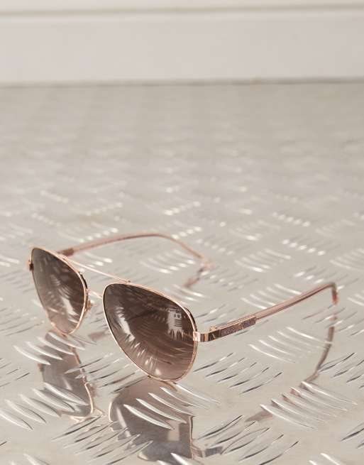 Juicy Couture - Occhiali da sole pilot rosso/oro, 2 di 3