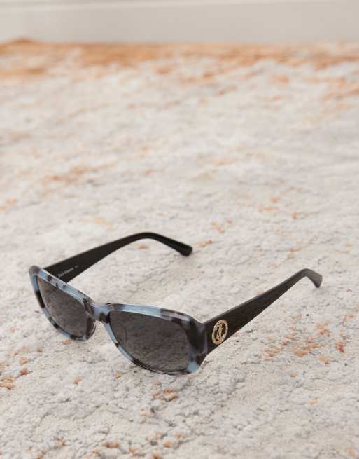 Juicy Couture - Occhiali da sole squadrati verde havana/nero , 2 di 3