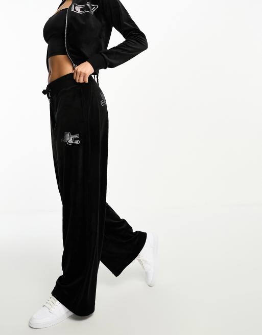 Pantalon de jogging avec étoile strass noir femme ledressingdesarahd –  Maëlia Style