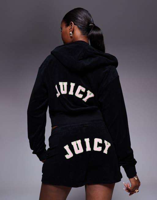 Juicy Couture Perkin shorts in black - BLACK, 3 of 5