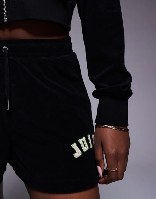 Juicy Couture Perkin shorts in black - BLACK, 5 of 5