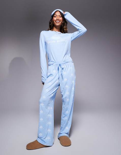 Juicy Couture Pillow Princess pyjama set in light blue - view 1