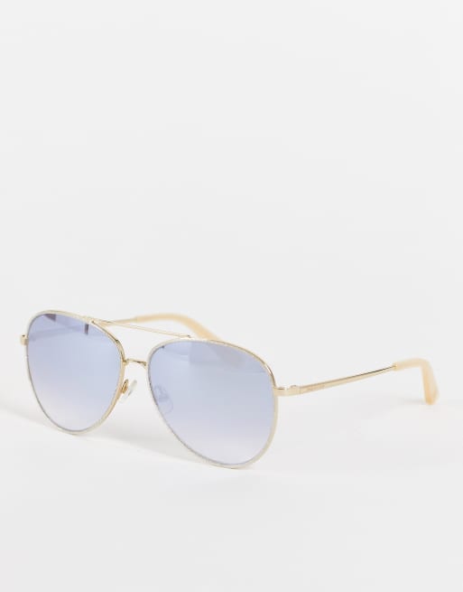 Juicy Couture – Piloten-Sonnenbrille in Gold JU 599/S
