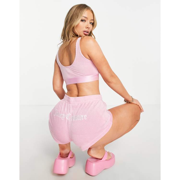 Baller Babe V waist Shorts with Pockets Bright Pink n Shop The